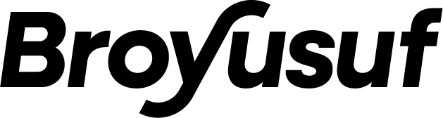 BroYusuf - Brand Identity Designer Logo